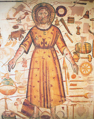 Affresco "Cristo della Domenica", Pieve di San Pietro di Feletto